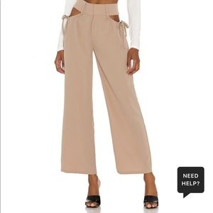 Tan cut out pants superdown